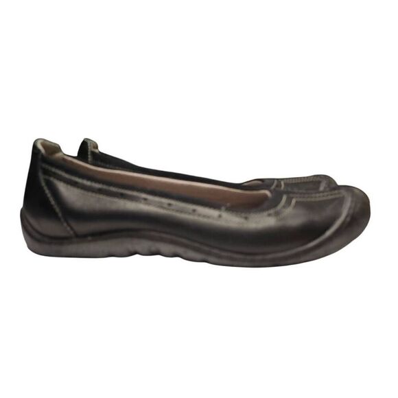 Clarks Springers Leather Ballet Flat Womens Size 7.5 - Picture 3 of 6